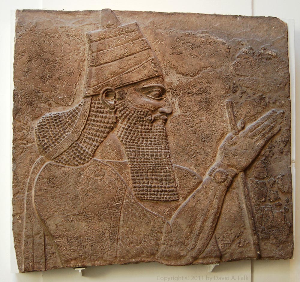 A relief of Tiglath-Pileser III. Photo taken at the British Museum.