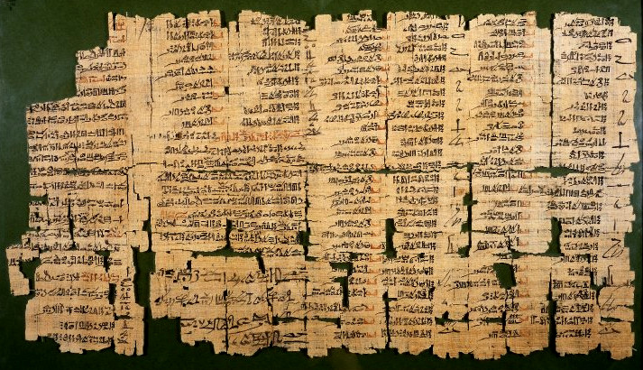 The "Dream Book" a papyrus held in the British Museum. A catalog to interpret dreams.