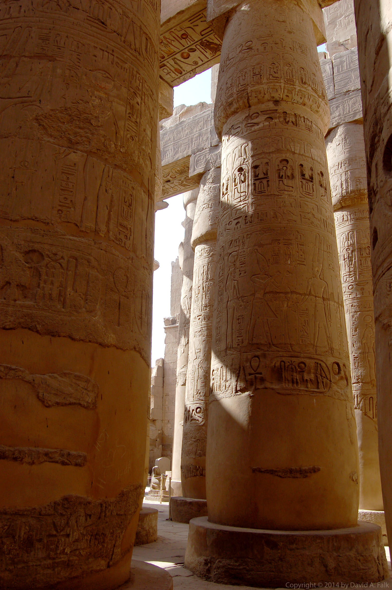 Hypostyle Hall of Ramesses II at Karnak Temple