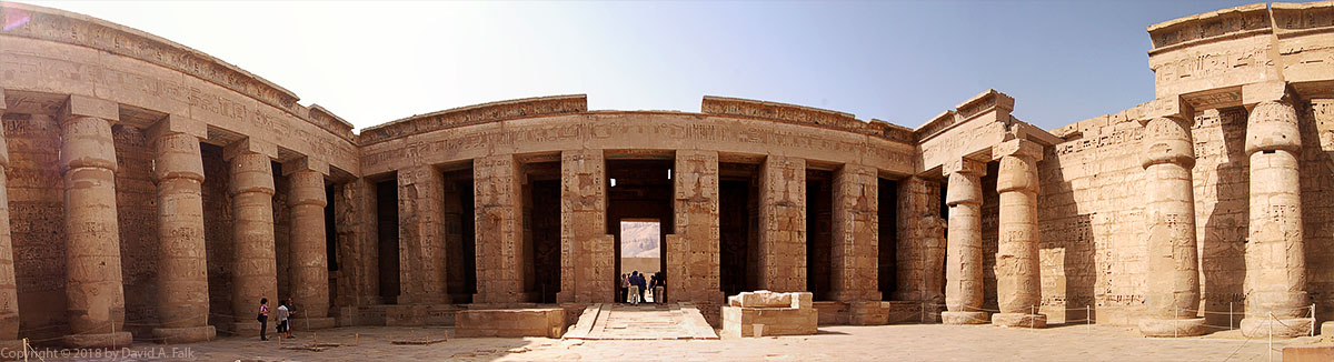 Peristyle Hall at Medinet Habu