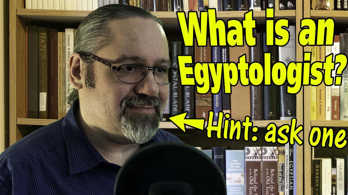 New Youtube Channel: Egypt and the Bible